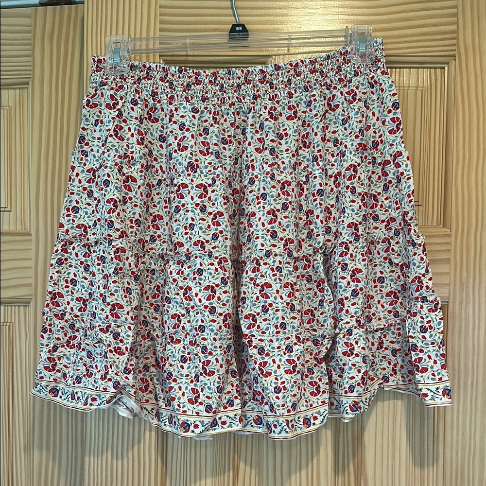 Floral Print Women's Skirt